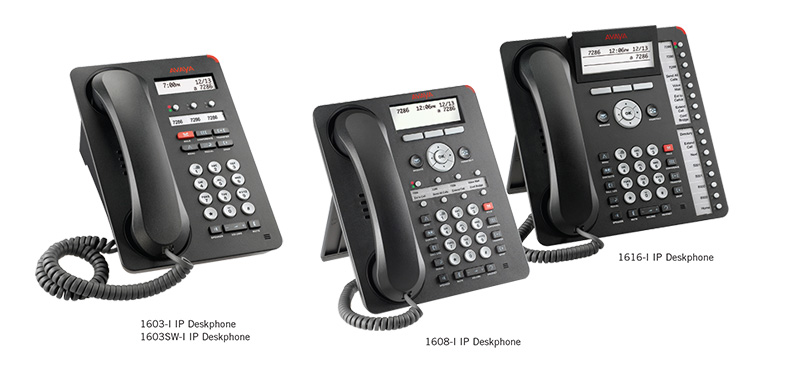 1600 Series Digital IP Desk Phones